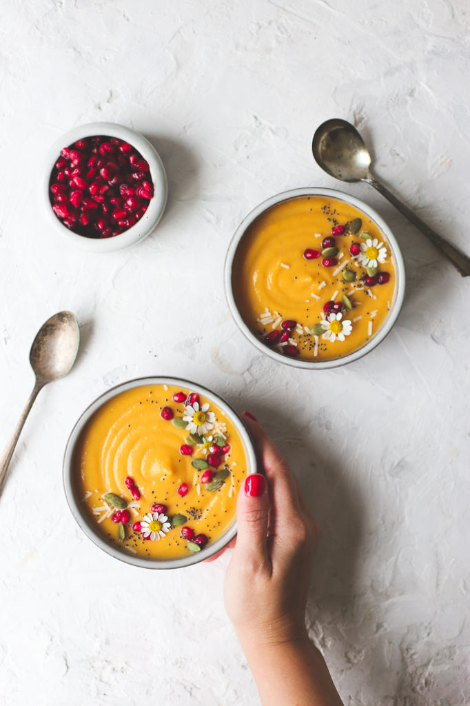 Parmesan Butternut Squash Soup