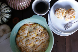 Pumpkin Cinnamon Rolls