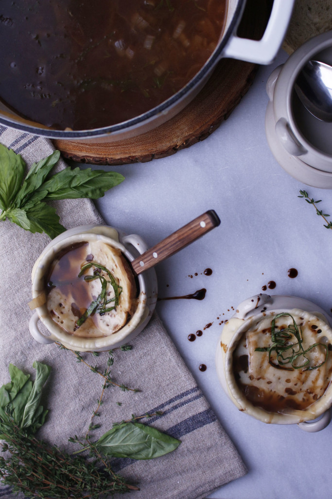 French Onion Soup with an Italian twist!