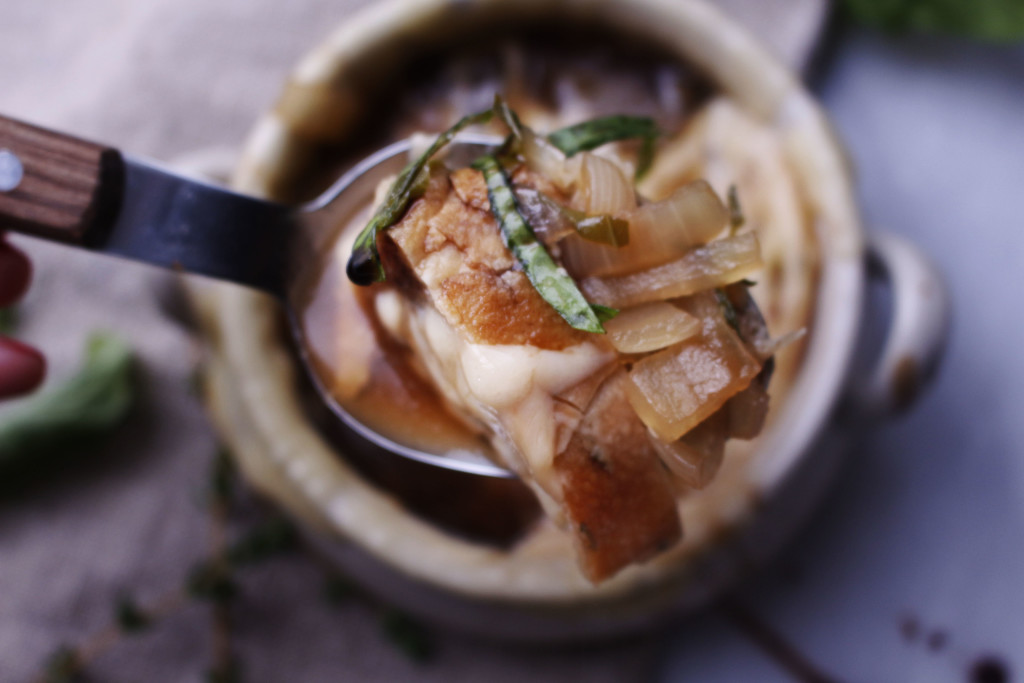 French Onion Soup with an Italian twist!