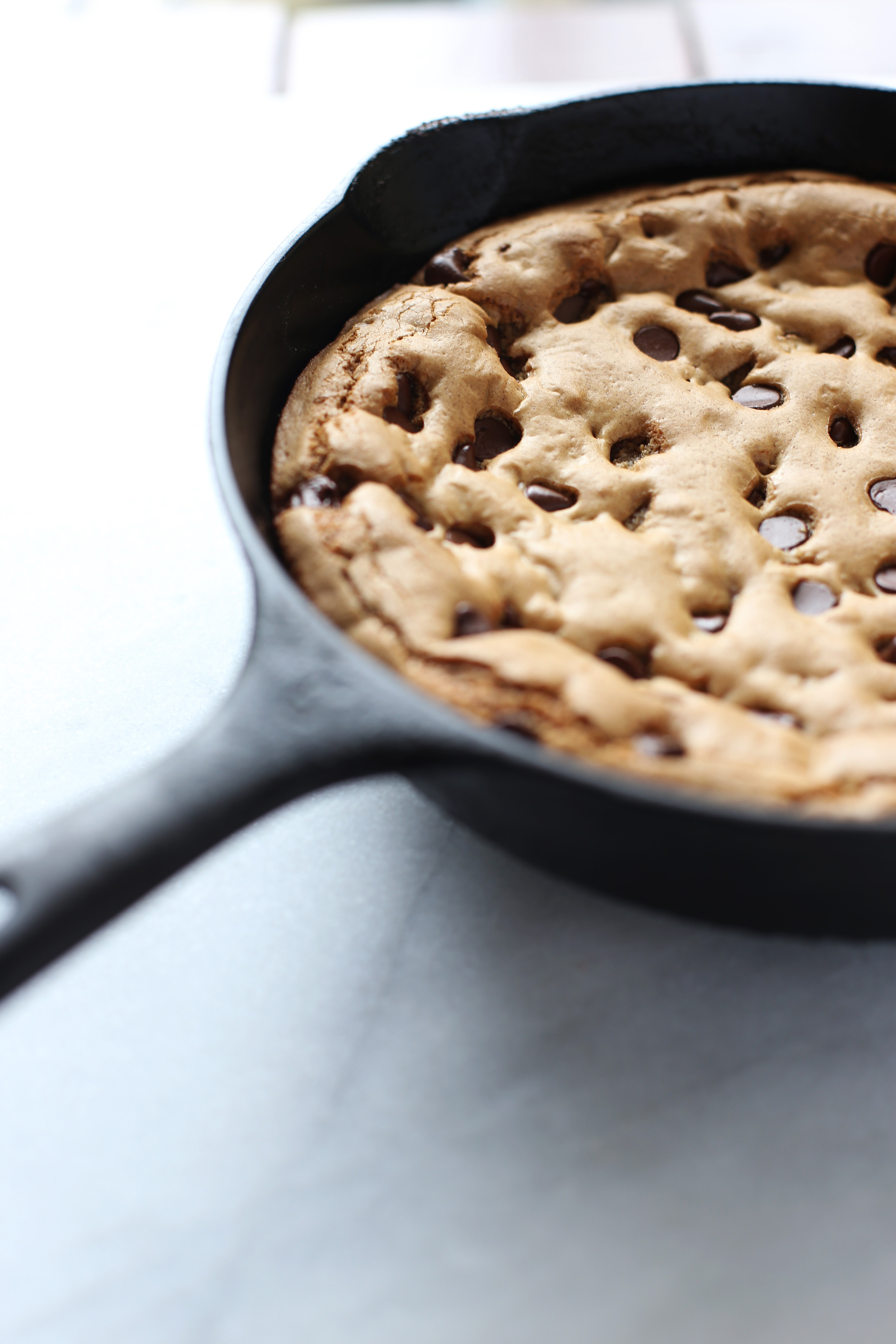 Easy Browned Butter Cast Iron Cookie