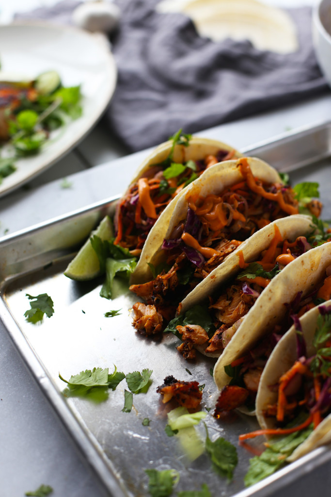 Blackened Salmon Tacos, YUMMY!!!