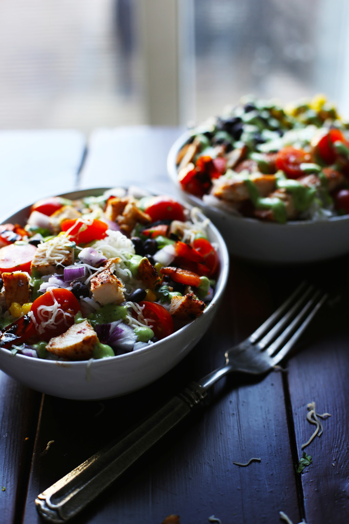 Clean and simple Baja Bowls