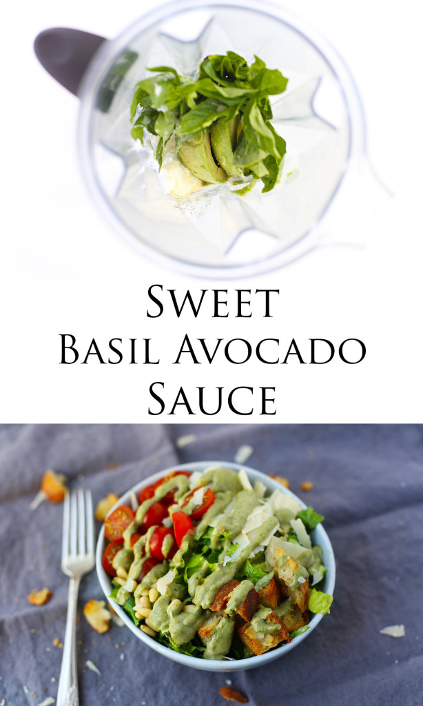 Sweet Basil Avocado Sauce