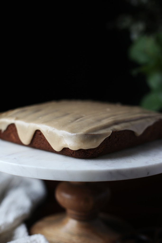 Banana Maple Bars with a Browned Butter Glaze