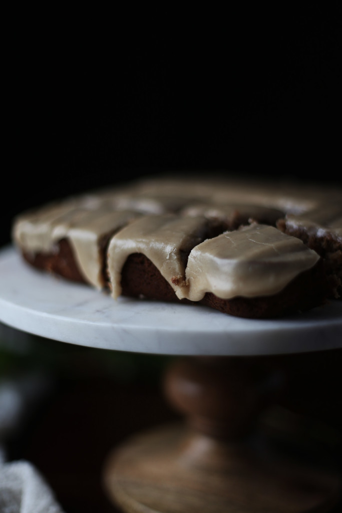 Banana Maple Bars with a Browned Butter Glaze