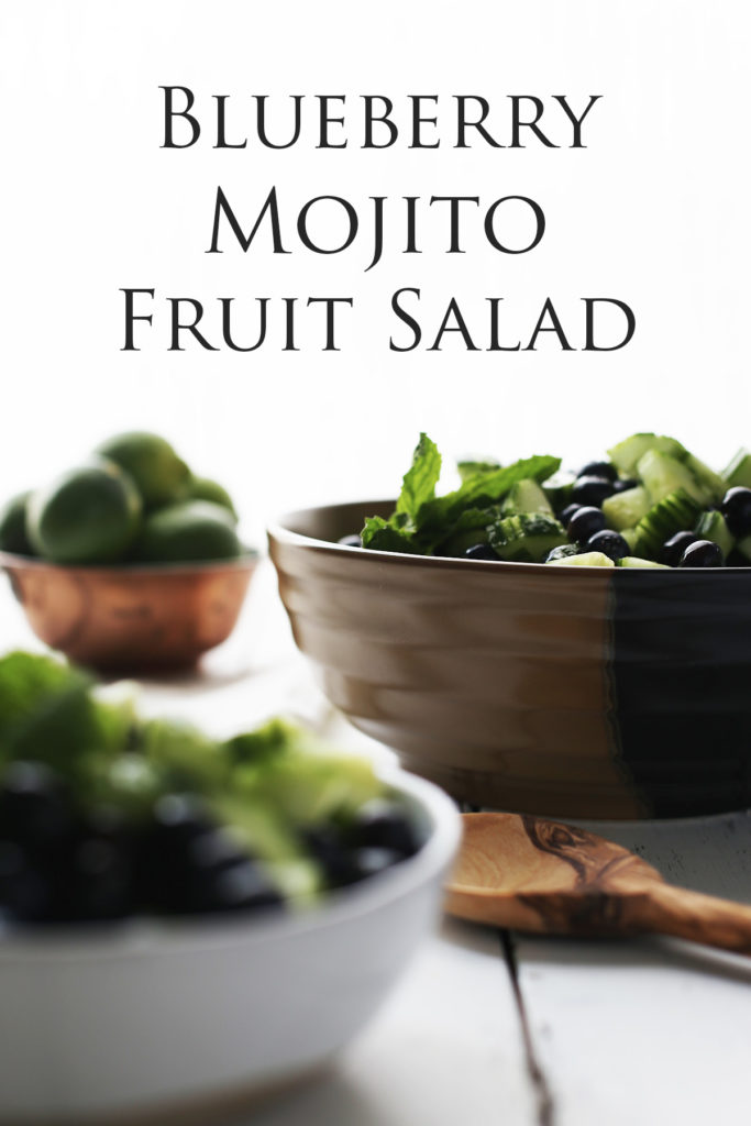 Blueberry Mojito Fruit Salad