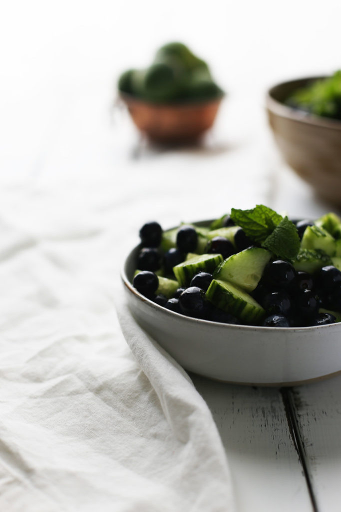 Blueberry Mojito Fruit Salad