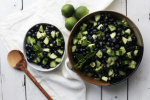 Blueberry Mojito Fruit Salad