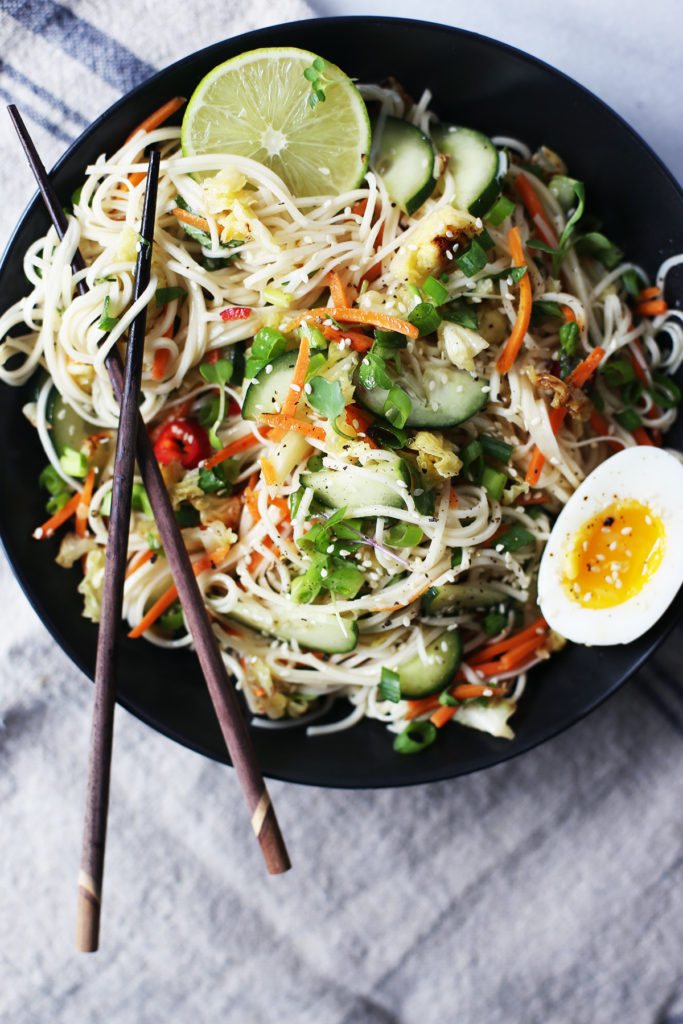 Citrus Cold Soba Noodle Salad