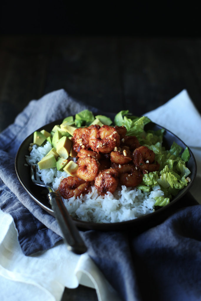 Spicy Shrimp and Avocado Salad