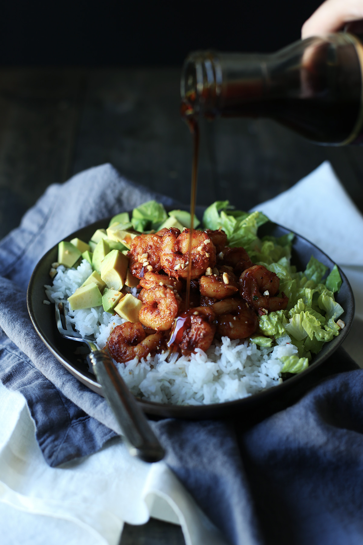 Spicy Shrimp and Avocado Salad