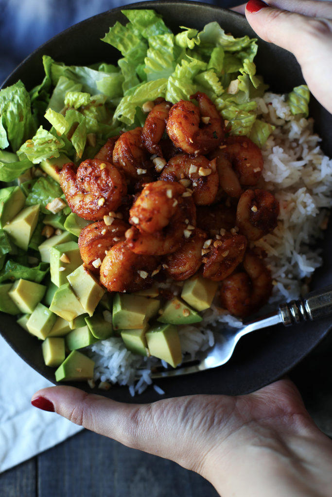 Spicy Shrimp and Avocado Salad