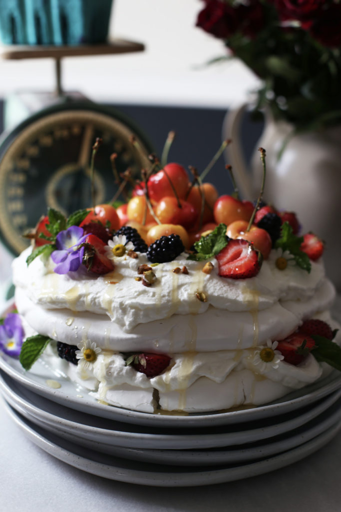 Summer Fruit Pavlova