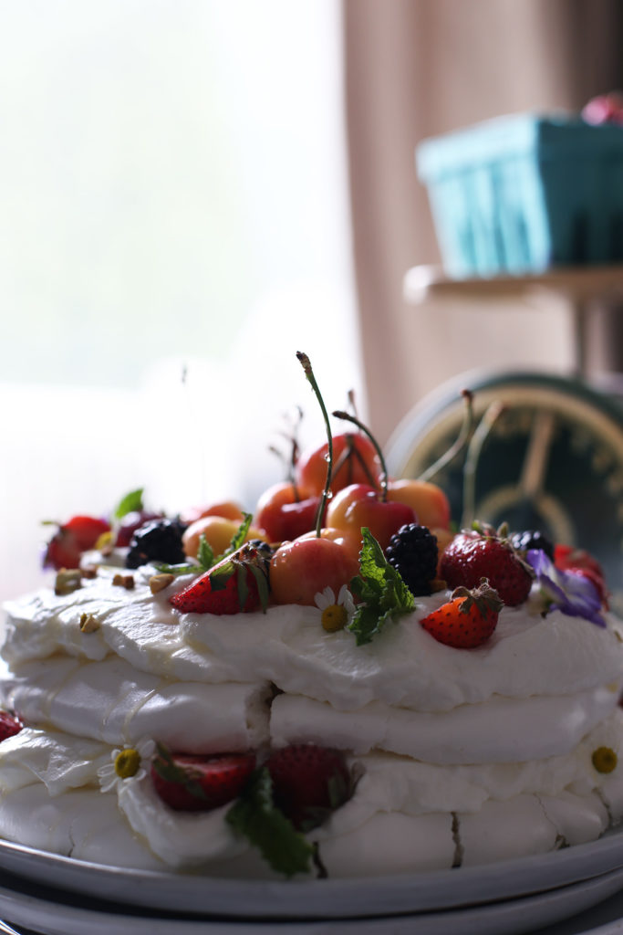 Summer Fruit Pavlova