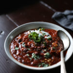 Sweet Potato Chorizo Chili