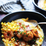 Bacon Shrimp and Cheesy Grits