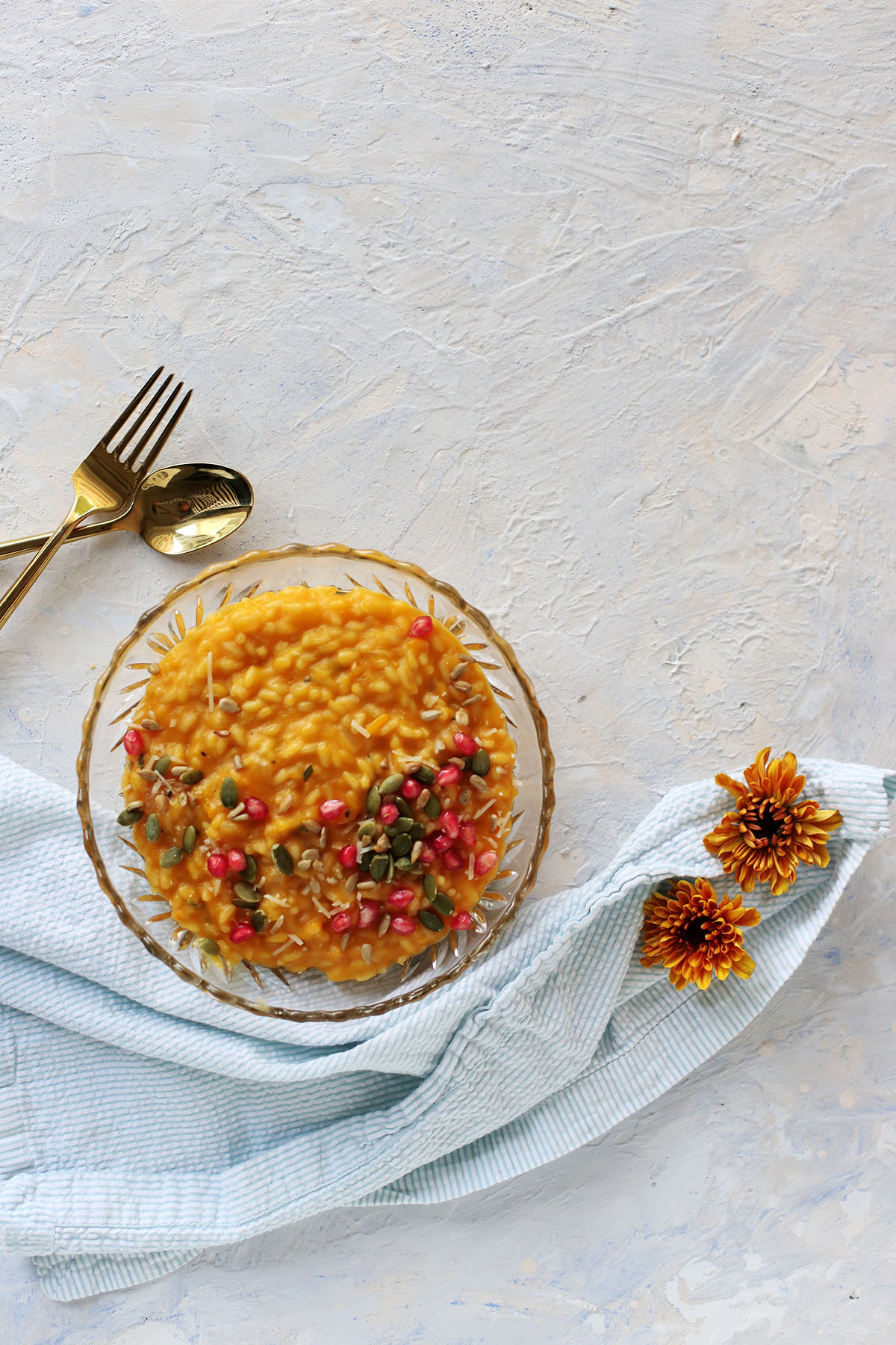 Butternut Squash and Rosemary Risotto