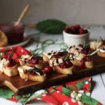 Cranberry and Bre' Canape'
