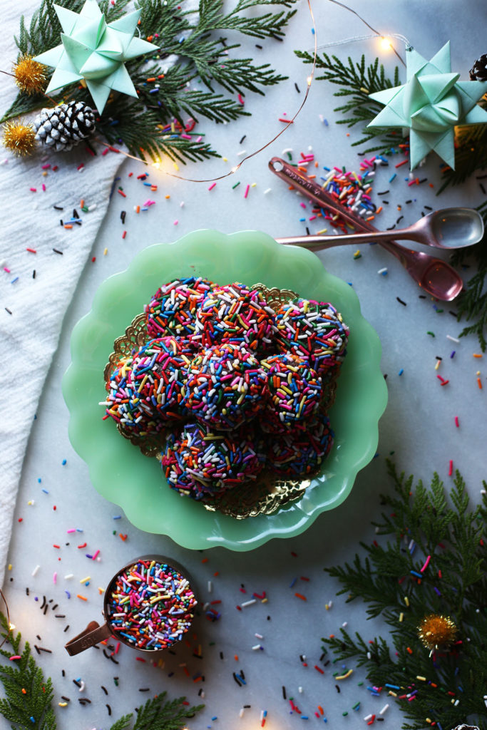 Dark Chocolate Nugget Cookies