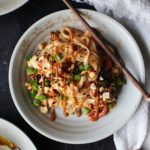 Quick Pad Thai Peanut Noodles