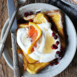 Blood Orange and Vanilla Bean French Toast