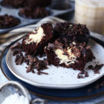 Irish Cream Filled Chocolate Cakes