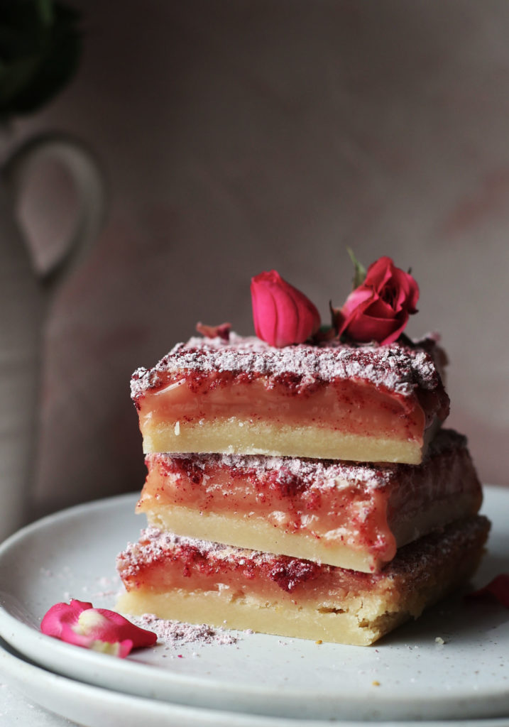 Blood Orange Lemon Squares