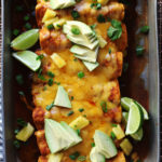 Loaded Short Rib and Pineapple Enchiladas