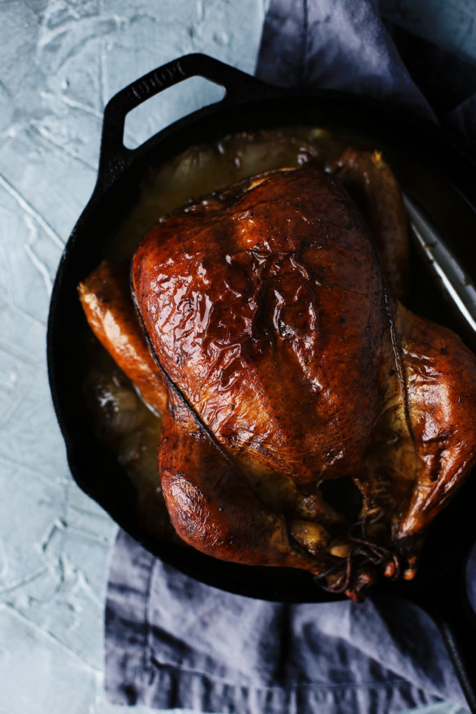 Maple Butter Roast Whole Chicken