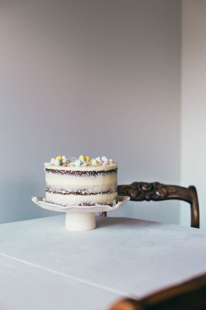 Pineapple Coconut Carrot Cake with Sweetened Condensed Milk Frosting