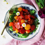 Old Fashioned Rainbow Copper Penny Salad