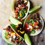 Barbacoa Street Tacos with Mango Pico De Gallo