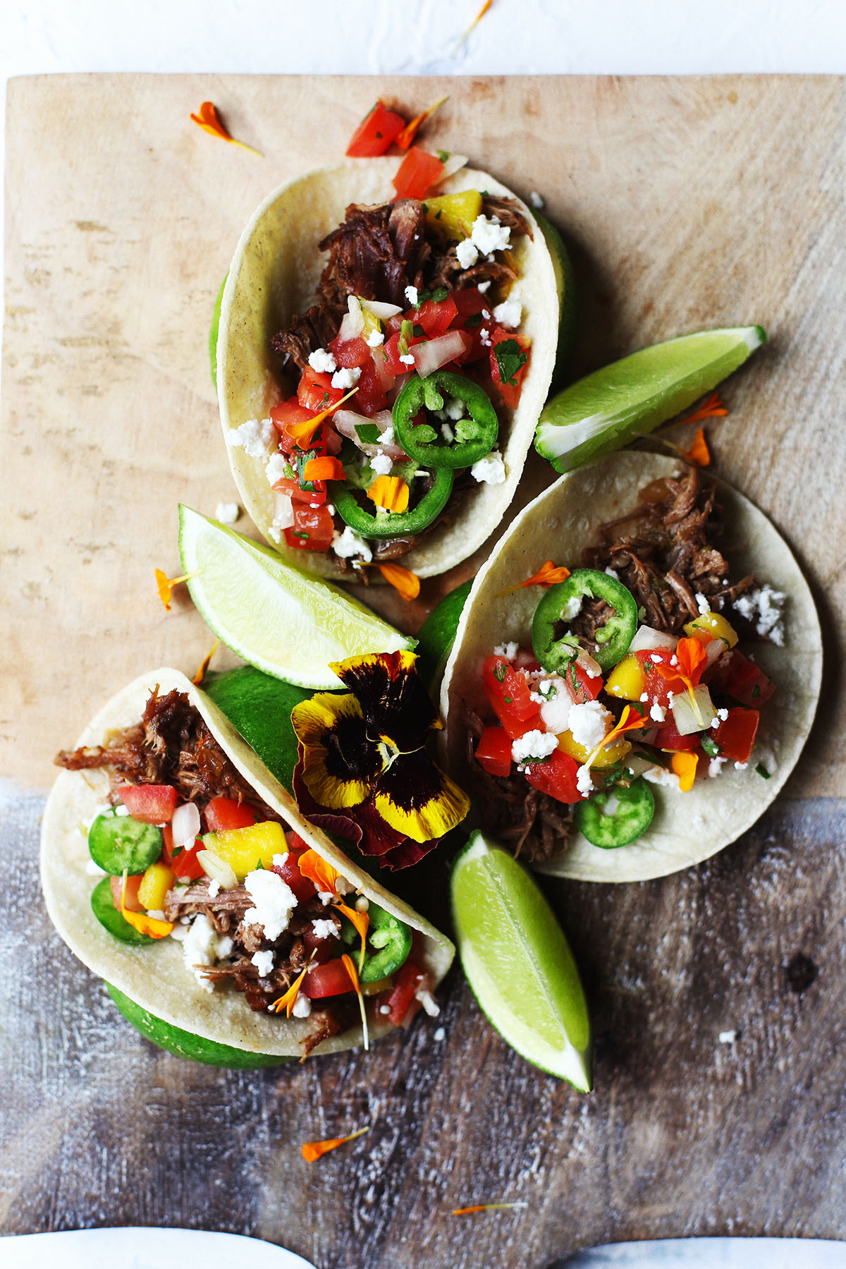 Mini Tacos with Barbacoa