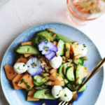 Cantaloup and Cucumber Salad