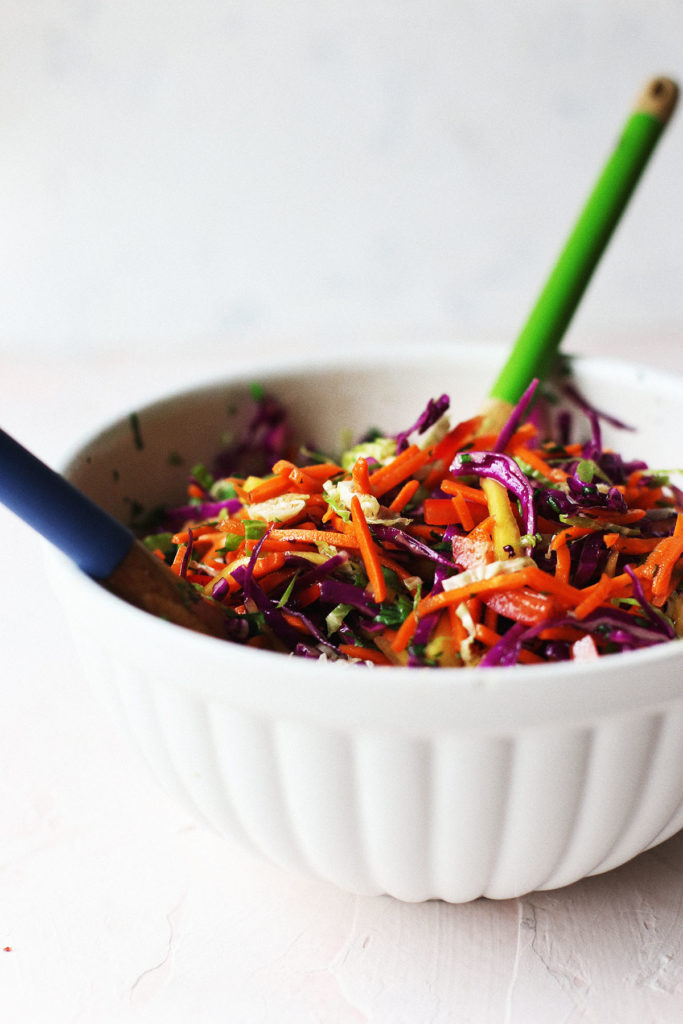 MangoTropical Rainbow Cole Slaw