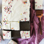 Chocolate Sheet Cake with Coconut Buttercream