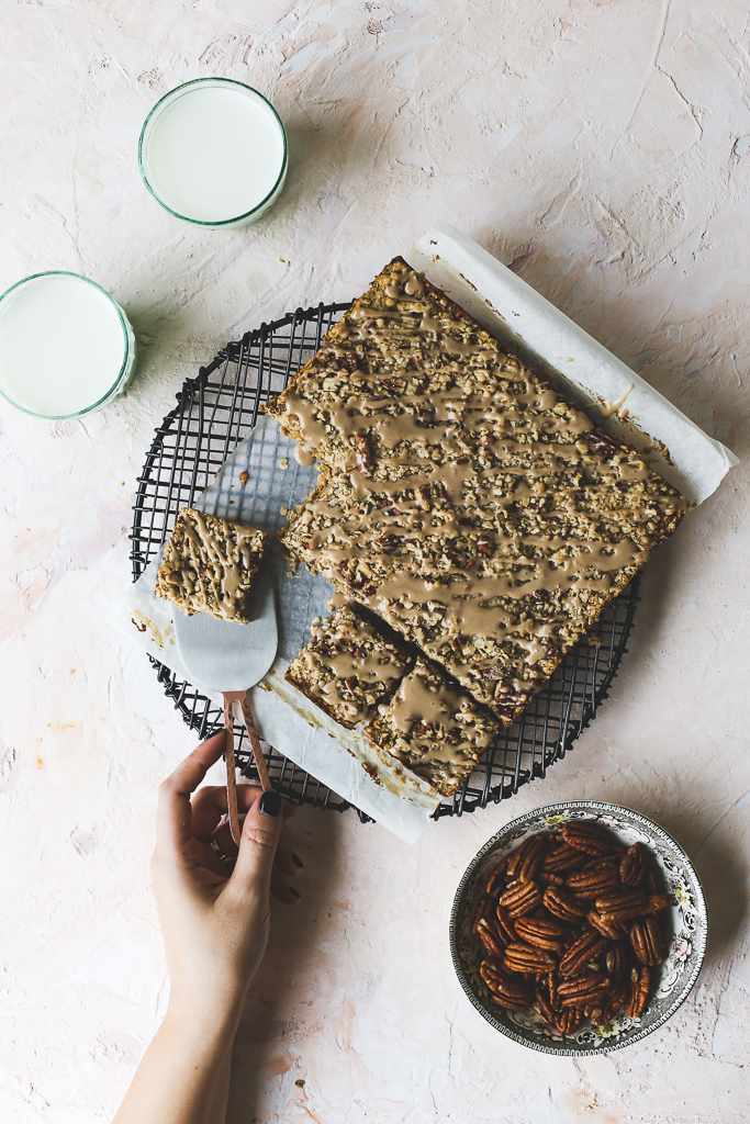 Pumpkin Maple Pecan Bars