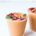 Winter Citrus Rose and Mint Smoothie