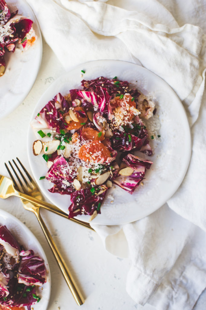 Radicchio and Cara Cara Sesame Salad