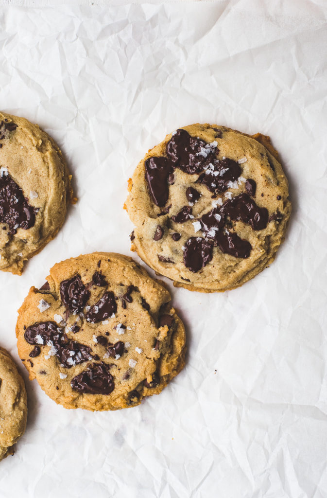 Jumbo Peanut Butter Chocolate Chip Cookies