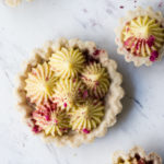 Vanilla Bean and Rose Tarts