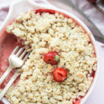 Strawberry Crumble for Two