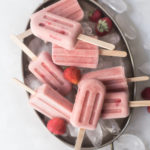 Strawberry & Peppermint Tea Creamsicles