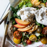 Burrata and Peach End of Summer Salad