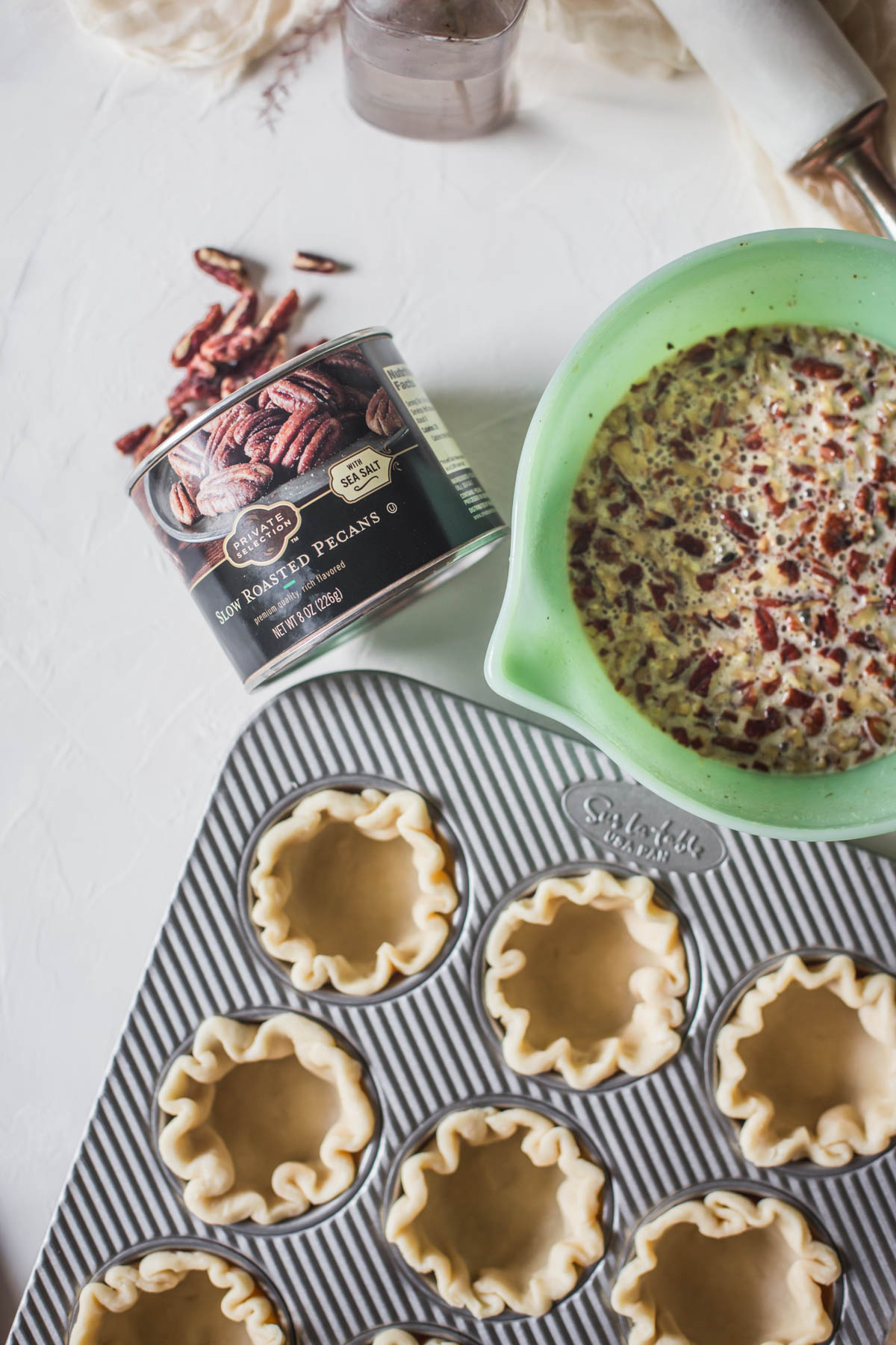 Browned Butter and Maple Mini Pecan Pies