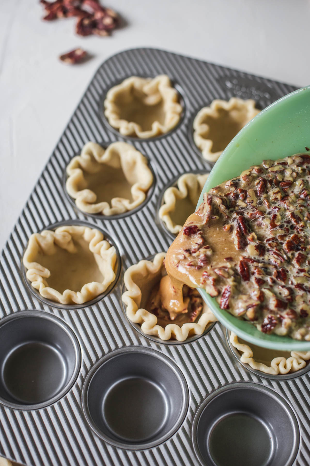 Browned Butter and Maple Mini Pecan Pies