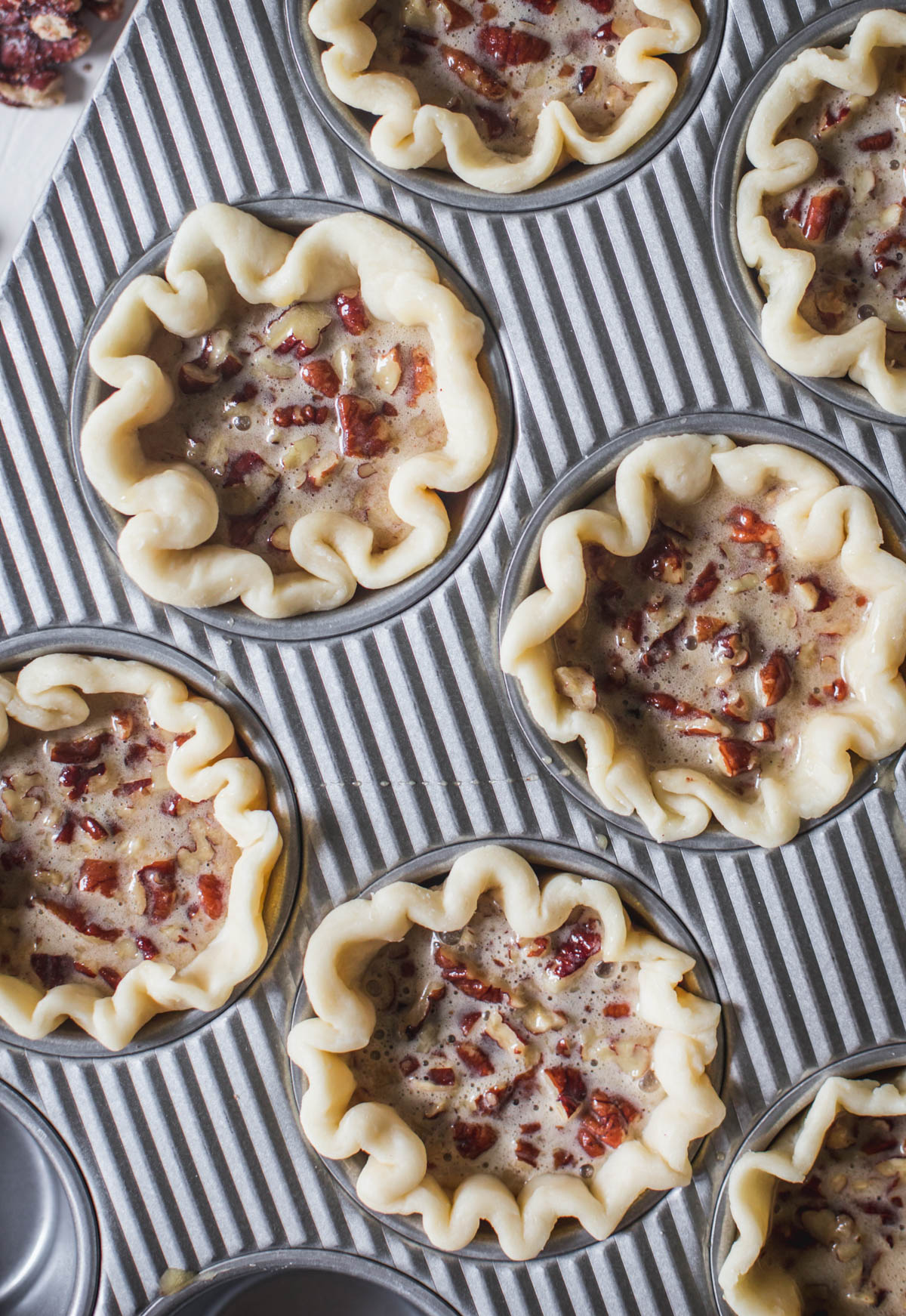 Browned Butter and Maple Mini Pecan Pies