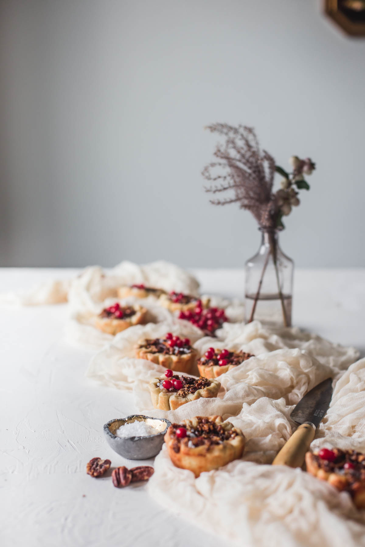 Browned Butter and Maple Mini Pecan Pies