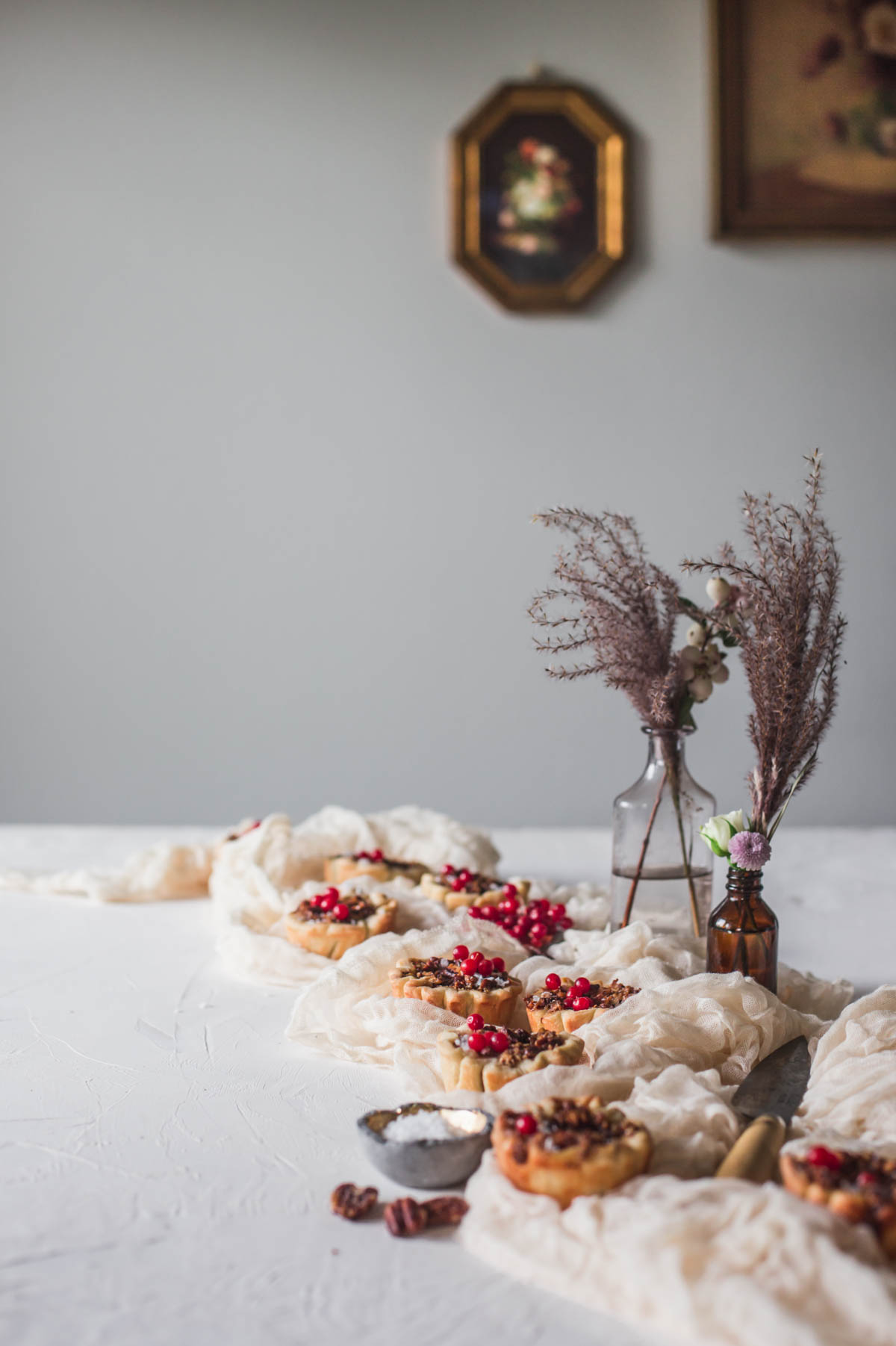 Browned Butter and Maple Mini Pecan Pies